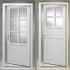 Cửa đi một cánh bằng nhựa uPVC