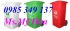 Thùng rác công cộng 120 lít,240 lít LH;0985349137