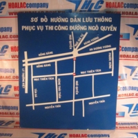 Biển báo chữ nhật 100x120cm