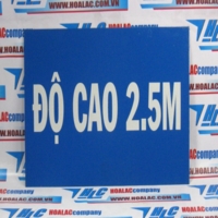 Biển báo chữ nhật kích thước 50x30cm