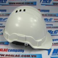 Nón nhựa bảo hộ lao động Satyman P10 A10 màu trắng (mũ bảo hộ lao động)