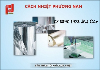 Túi khí cách nhiệt chống nóng mái tôn hiệu quả