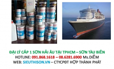 Đại Lý Sơn HẢi Âu sơn epoxy sơn tàu biển chất lượng nhất giá rẻ nhất
