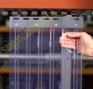 Màn nhựa PVC ngăn lạnh, ngăn côn trùng, bụi bẩn...