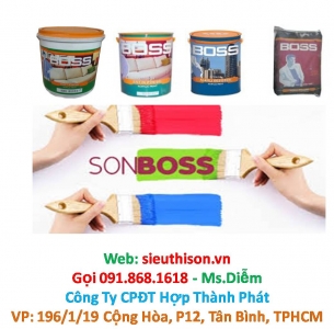 Đại lý sơn BOSS chính hãng uy tín tại TPHCM với giá chiết khấu tốt nhất