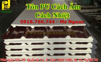 Tôn PU Phương Nam, Tôn Cách Nhiệt chống nóng giảm ồn tốt