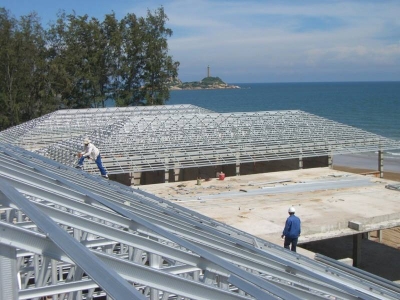 BÁO GIÁ CUNG CẤP LẮP ĐẶT HỆ GIÀN THÉP MẠ TRỌNG LƯỢNG NHẸ, KHÔNG RỈ