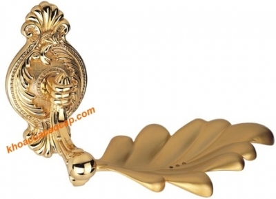 Khay đựng xà bông mạ vàng 24K