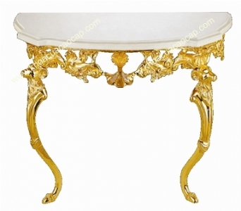 Bàn kiểu mạ vàng 24K