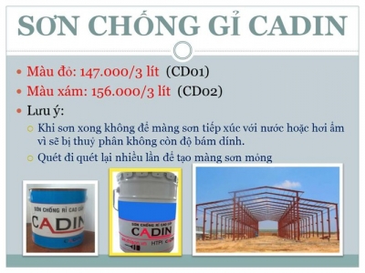 Tìm mua sơn chống rỉ màu đỏ, sơn chống rỉ màu xám cho sắt thép