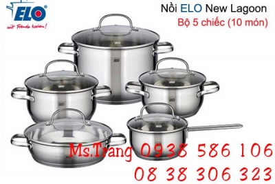 Bộ nồi ELO New Lagoon - 5 chiếc 10 món