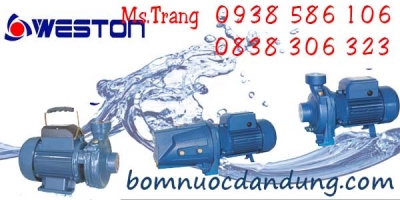 báo giá máy bơm nước dân dụng weston ở đâu rẻ nhất?