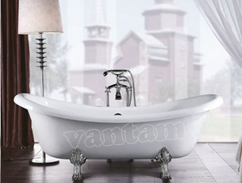 Bồn tắm cổ điển Rivington nhựa Acrylic tiêu chuẩn Úc