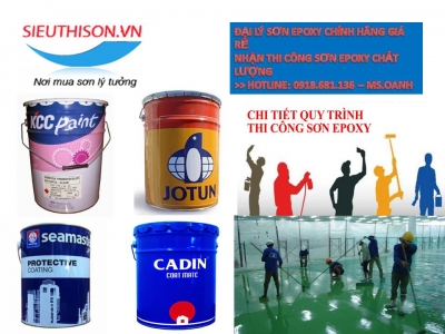 Đội thi công sơn epoxy an toàn thực phẩm tại Bình Dương