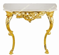 Bàn kiểu mạ vàng 24k sang trọng