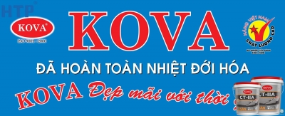 Đại lý sơn kova chuyên cung cấp sơn nước trong nhà Kova K203 chiết khấu cao.