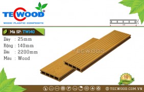 Sàn gỗ ngoài trời TecWood TW140 Wood
