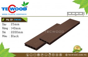 Sàn gỗ ngoài trời TecWood TW140 Coffee