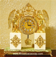 Đồng hồ cổ mạ vàng CL48