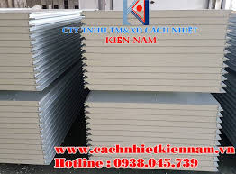 Tấm panel pu cách nhiệt kho lạnh, tấm panel pu cách nhiệt, tấm panel pu cách nhiệt kho lạnh