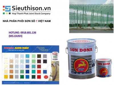 Siêu thị bán sơn dầu Donasa giá rẻ tại quận Tân Bình