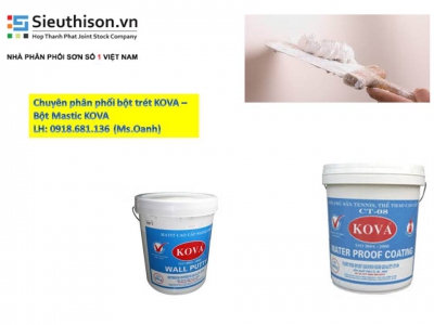 Đại lý bán sơn kova sỉ và lẻ các loại tại quậnTân Bình