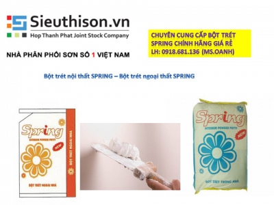 Đại lý chuyên cung cấp sơn nước Spring giá rẻ nhất