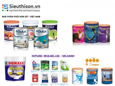 TỔNG ĐẠI LÝ CHUYÊN CUNG CẤP SƠN NƯỚC, SƠN LÓT KHÁNG KIỀM GIÁ RẺ