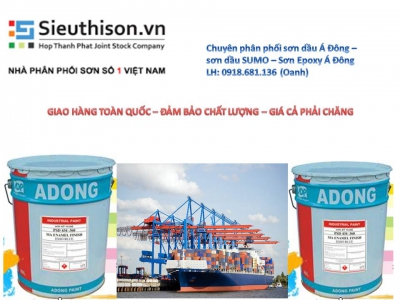 ĐẠI LÝ CẤP 1 BÁN SƠN LÓT CHỐNG ĂN MÒN Á ĐÔNG METAPOX AC LON 5 LÍT GIÁ RẺ
