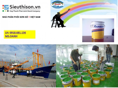 ĐẠI LÝ CẤP 1 BÁN SƠN RAINBOW CHÍNH HÃNG GIÁ RẺ TẠI HÀ TĨNH