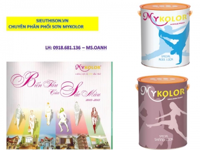 CHUYÊN PHÂN PHỐI SƠN CHỐNG THẤM PHA XI MĂNG MYKOLOR