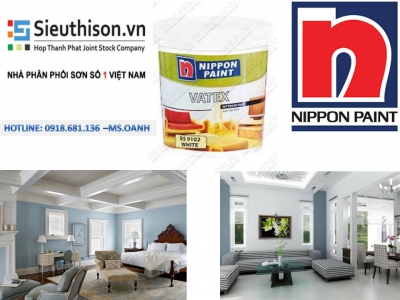 Đại lý bán sơn nước nội thất Nippon Vatex thùng 18 lít giá rẻ tại quận Tân Bình