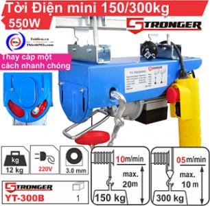 TỜI ĐIỆN MINI DẠNG TREO 150/300KG STRONGER