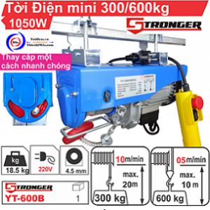 MÁY TỜI ĐIỆN MINI 300/600KG STRONGER