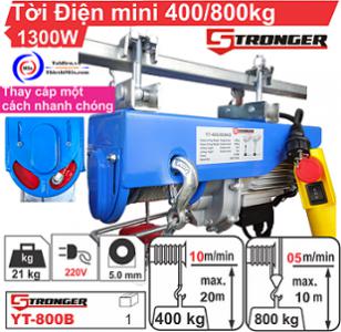 TỜI ĐIỆN MINI 400/800KG STRONGER