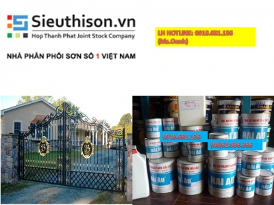 Đại lý bán sơn chịu nhiệt Hải Âu nhũ 600oC SK6-950 giá rẻ tại TPHCM