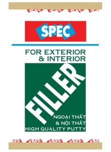 Bột trét nội ngoại thất Spec Filler 40Kg