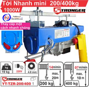 MÁY TỜI NHANH MINI 200/400KG STRONGER