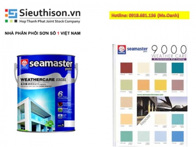 Đại lý bán sơn nước Seamaster giá rẻ uy tín nhất tại TPHCM