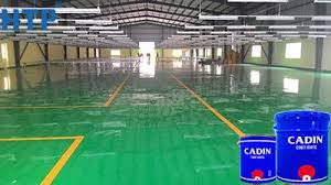 Sơn kẻ vạch mà vàng thùng 20kg -sơn cadin 