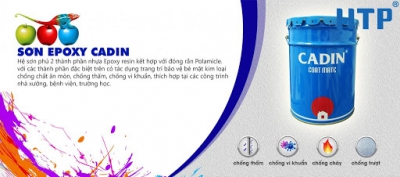 Sơn dầu gốc nước CADIN giá rẻ uy tín tại TPHCM