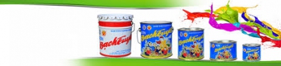 Sơn dầu bạch tuyết màu tím môn 937 bình 3kg giá rẻ