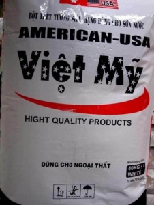 Đại lý bán sơn bột trét ngoại thất Việt Mỹ bao 40kg giá 105.000