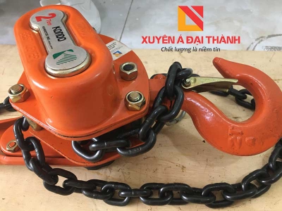 Công ty cung cấp Thiết bị nâng hạ xây dựng Nhật Bản - Palang lắc tay - Kondotec