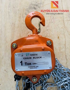 Palang Xích Kéo Tay 1 tấn x 3 mét Kondotec- Nhật Bản