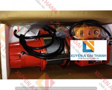  Tời Điện 500kg CP-500 x 60m cáp Đài Loan