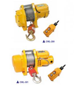 Tời Cáp Điện Mini COMEUP Đài Loan Loại 200-300KG CWL-200, CWL-301