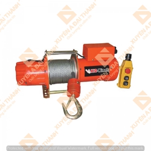 Máy tời điện 200kg Remote 24V Đài Loan KIO Winch GRV - 200L chính hãng