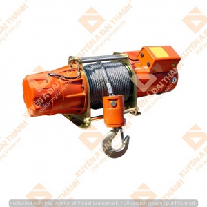 Máy Tời Điện 300kg Điều Khiển Không Dây KIO Winch Đài Loan GSW-300L