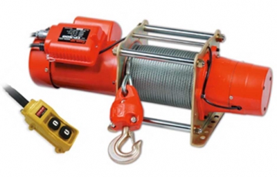  Tời treo mini 250kg điều khiển từ xa Đài Loan KIO Winch SRW-250